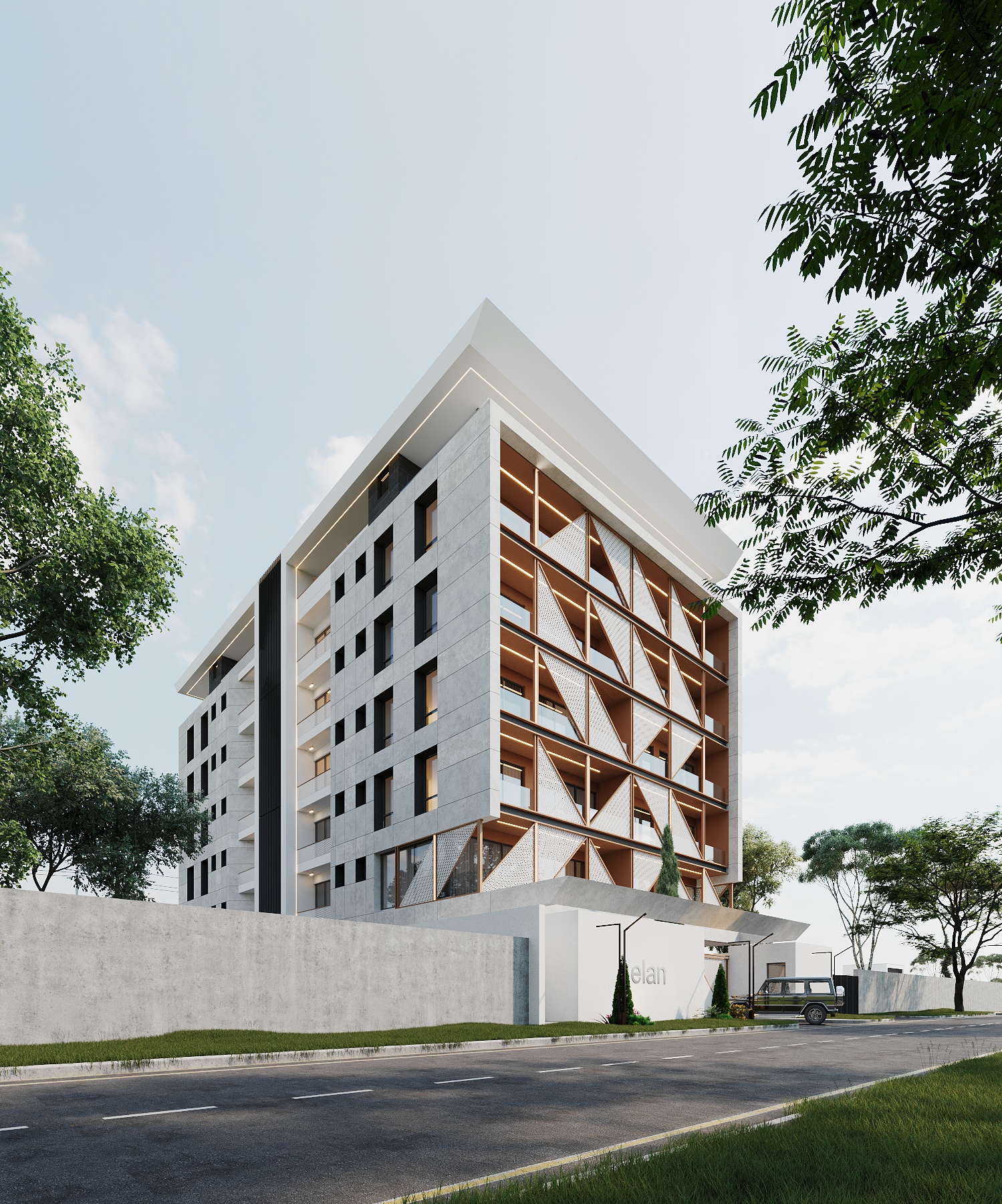 Abstract Modern Architecture